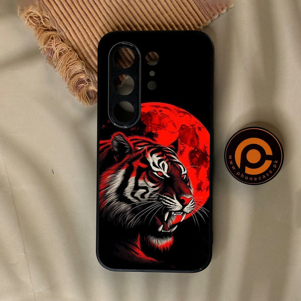 Tecno Camon 50 4G - Tiger 2.0 Design 8 - Premium Metal Printed Soft Bumper Shock Proof Case