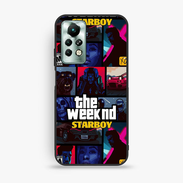 Infinix Note 11 Pro - The Weeknd Star Boy - Premium Metal Printed Soft Bumper Shock Proof Case