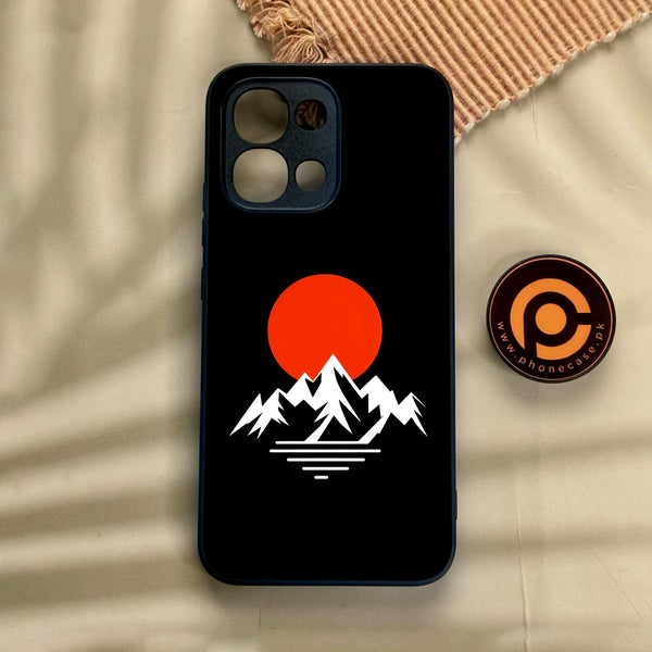 Oppo A6 Pro - Minimalistic Design 2 - Premium Metal Printed Soft Bumper Shock Proof Case