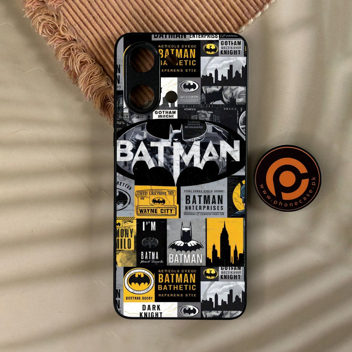 Vivo Y11d - The Gotham Collage - Premium Metal Printed Soft Bumper Shock Proof Case