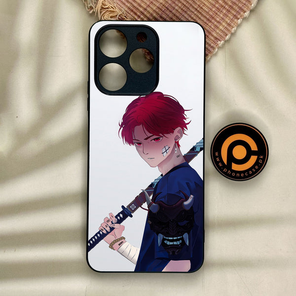 Realme Note 70 - Anime Series Design 8 - Premium Metal Printed Soft Bumper Shock Proof Case