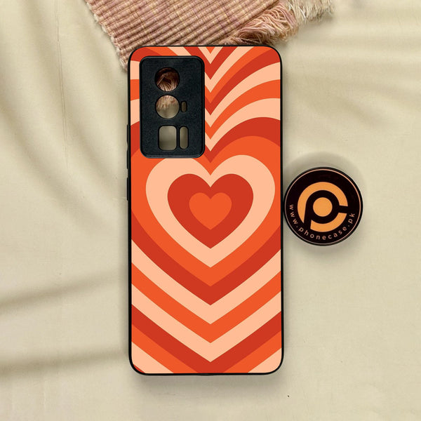 Xiaomi Redmi K60 Pro - Heartbeat Design 9 - Premium Metal Printed Soft Bumper Shock Proof Case