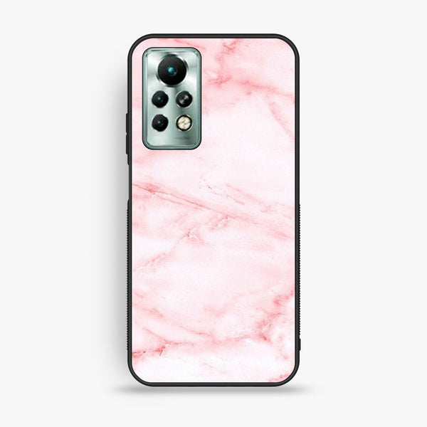 Infinix Note 11 Pro - Pink Design 2 - Premium Metal Printed Soft Bumper Shock Proof Case