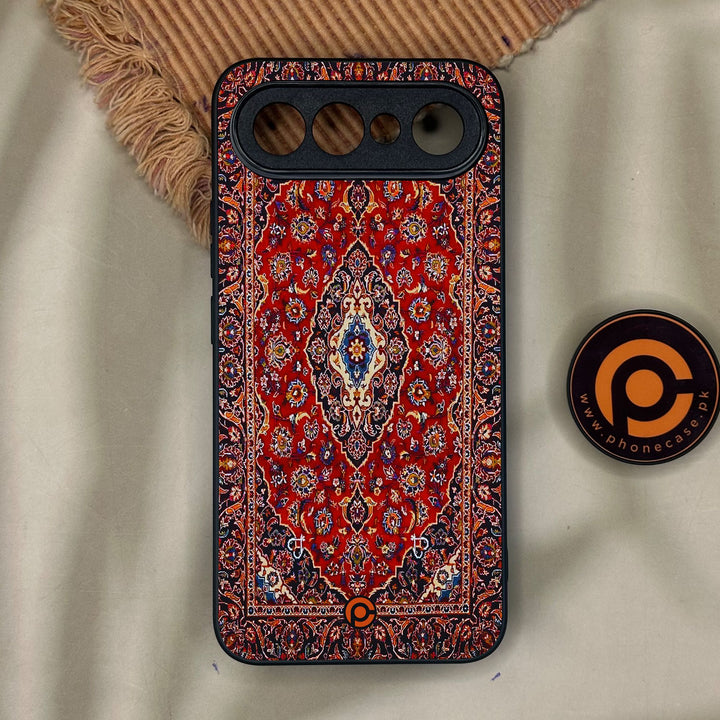 Vivo X300 FE - Persian Rug Design 2 - Premium Metal Printed Soft Bumper Shock Proof Case