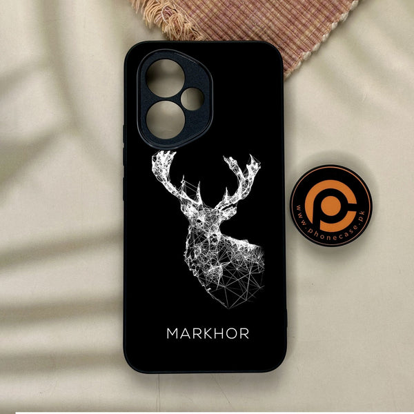Honor 400 - Markhor Design 4 - Premium Metal Printed Soft Bumper Shock Proof Case