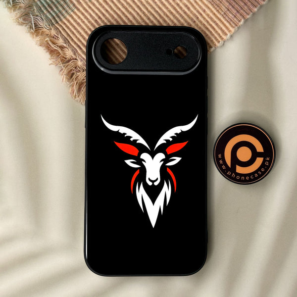 iPhone Air - Minimalistic Design 4 - Premium Metal Printed Soft Bumper Shock Proof Case