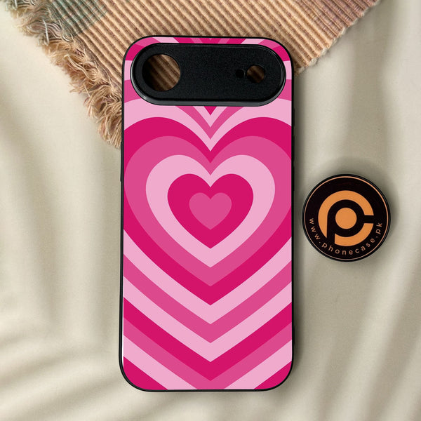 iPhone Air - Heartbeat Design 6 - Premium Metal Printed Soft Bumper Shock Proof Case