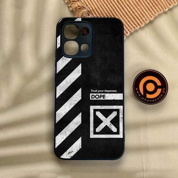 Oppo A6 Pro - Trust Your Dopeness - Premium Metal Printed Soft Bumper Shock Proof Case