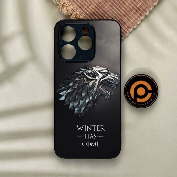 Realme 15T - Winter Has Come Got - Premium Metal Printed Soft Bumper Shock Proof Case