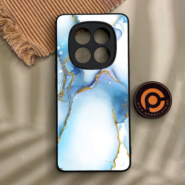 Xiaomi Redmi Note 15 Pro - Blue 2.0 Design 6 - Premium Metal Printed Soft Bumper Shock Proof Case
