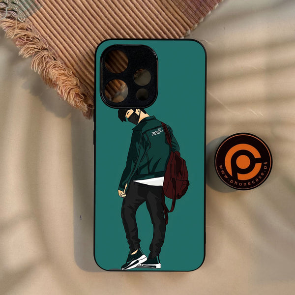 Oppo Reno 15 5G - Anime Series Design 1 - Premium Metal Printed Soft Bumper Shock Proof Case