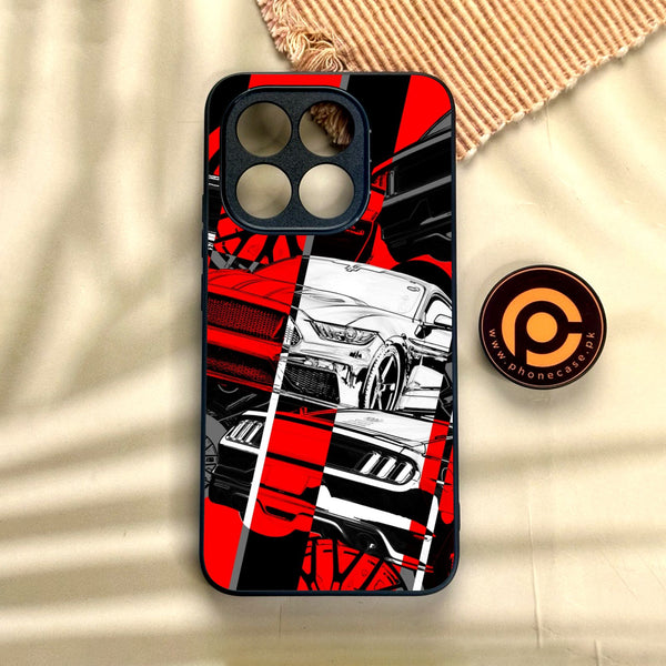 Xiaomi 15T - Racing Series 2.0 Design 6 - Premium Metal Printed Soft Bumper Shock Proof Case