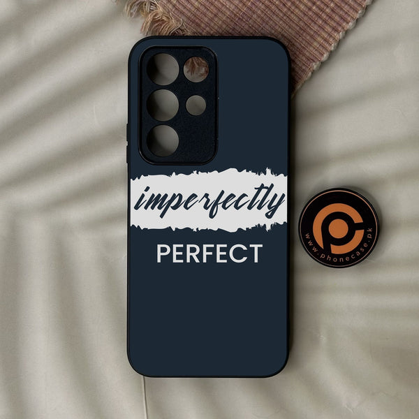 Realme C85 - Imperfectly - Premium Metal Printed Soft Bumper Shock Proof Case