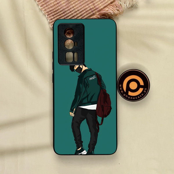 Xiaomi Redmi K60 Pro - Anime Series Design 1 - Premium Metal Printed Soft Bumper Shock Proof Case
