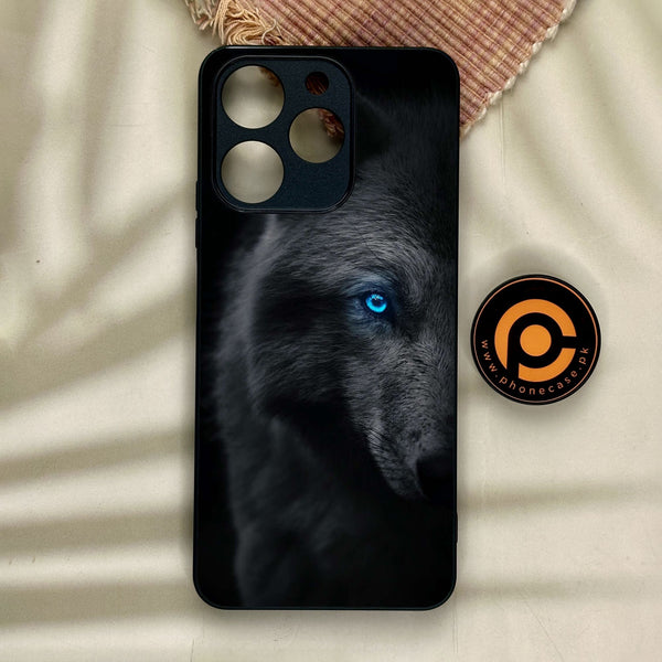 Realme Note 70 - Wolf Design 9 - Premium Metal Printed Soft Bumper Shock Proof Case