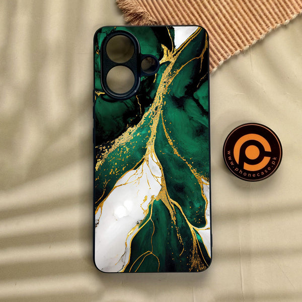 Vivo V60 Lite  - Liquid Marble Design 7 - Premium Metal Printed Soft Bumper Shock Proof Case