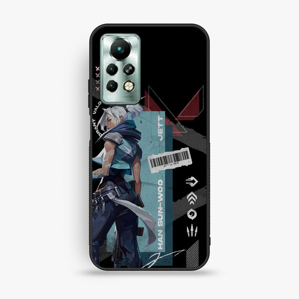 Infinix Note 11 Pro - Battle-Ready Design 4 - Premium Metal Printed Soft Bumper Shock Proof Case