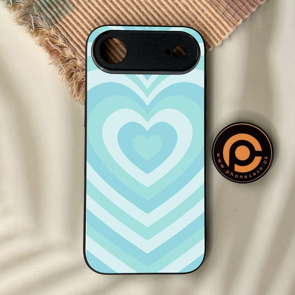 iPhone Air - Heartbeat Design 7 - Premium Metal Printed Soft Bumper Shock Proof Case