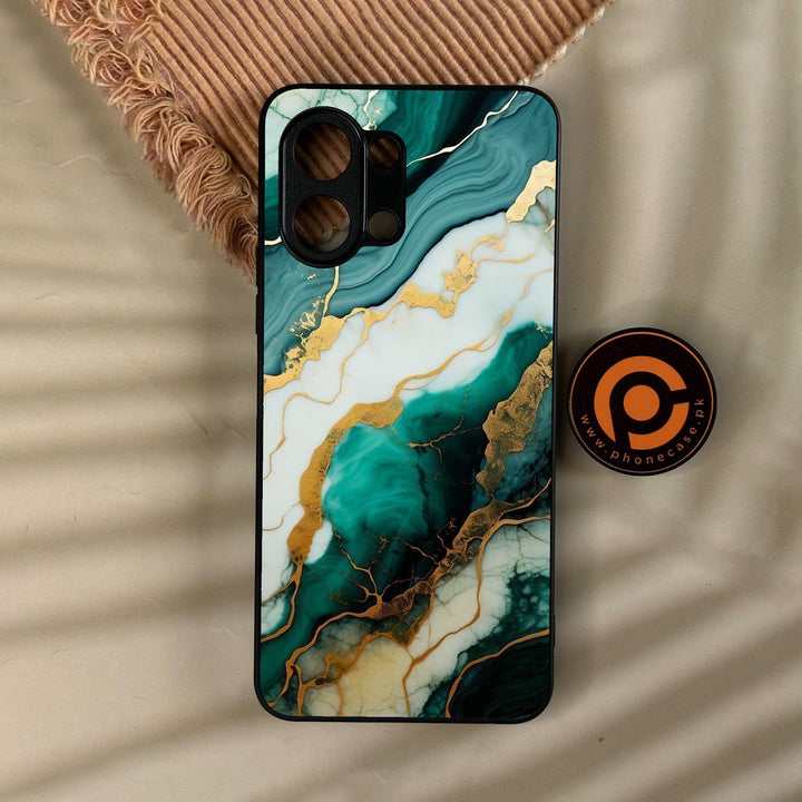 Tecno Spark Go 3 - Liquid 2.0 Design 3 - Premium Metal Printed Soft Bumper Shock Proof Case