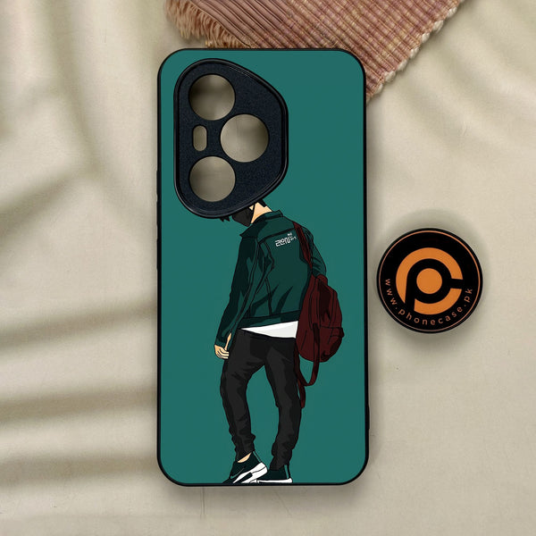 Honor 400 Pro - Anime Series Design 1 - Premium Metal Printed Soft Bumper Shock Proof Case