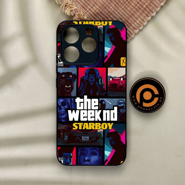 Realme 15T - The Weeknd Star Boy - Premium Metal Printed Soft Bumper Shock Proof Case