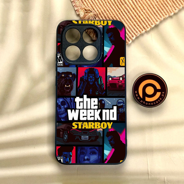 Xiaomi 15T - The Weeknd Star Boy - Premium Metal Printed Soft Bumper Shock Proof Case