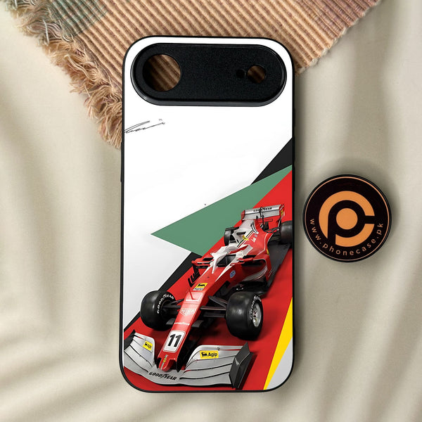 iPhone Air - Formula 1 Design 3 - Premium Metal Printed Soft Bumper Shock Proof Case