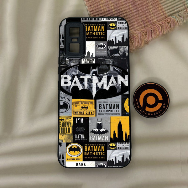 Infinix GT 30 Pro - The Gotham Collage - Premium Metal Printed Soft Bumper Shock Proof Case