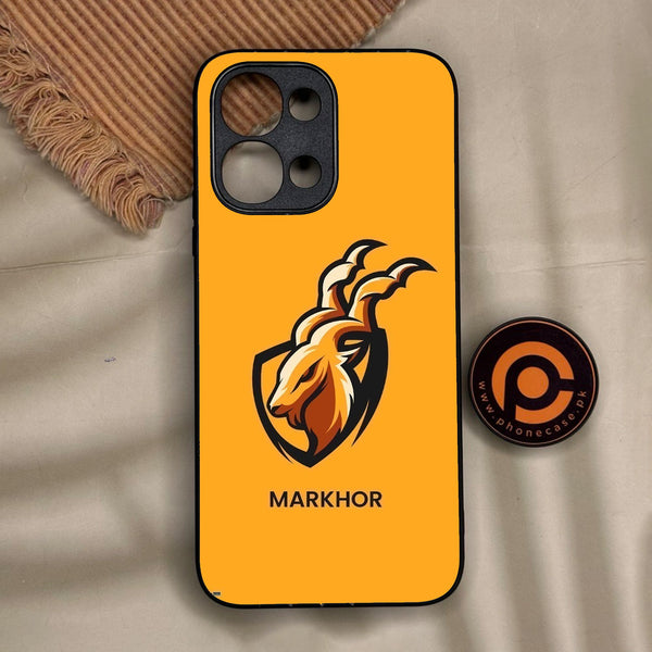 Vivo Y31d - Markhor Design 7 - Premium Metal Printed Soft Bumper Shock Proof Case