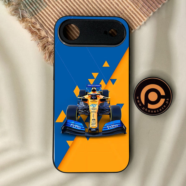 iPhone Air - Formula 1 Design 7 - Premium Metal Printed Soft Bumper Shock Proof Case