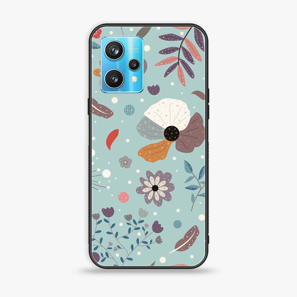 OnePlus Nord CE 2 Lite - Floral Series Design 5 - Premium Metal Printed soft Bumper Shock Proof Case