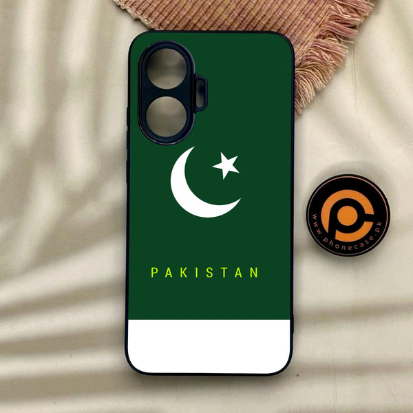 Xiaomi Redmi Turbo 4 Pro - Pakistan Design 5 - Premium Metal Printed Soft Bumper Shock Proof Case