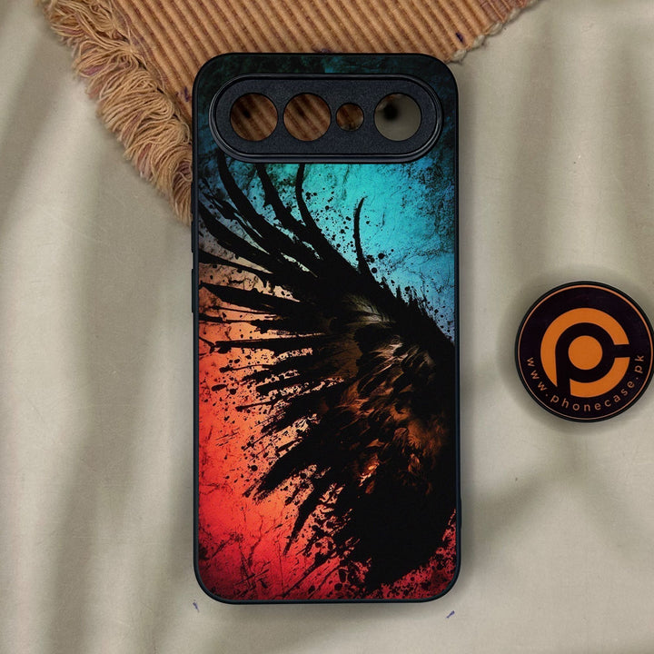 Vivo X300 FE - Angel 2.0 Design 9 - Premium Metal Printed Soft Bumper Shock Proof Case