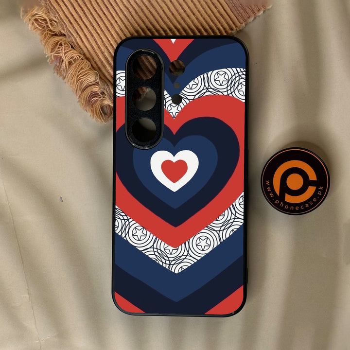 Tecno Camon 50 4G - Heart 2.0 Design 3 - Premium Metal Printed Soft Bumper Shock Proof Case