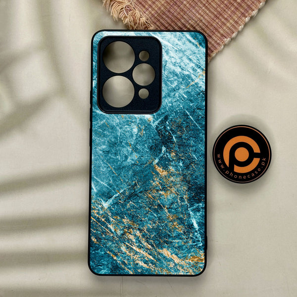 Realme 15 Pro - Blue 2.0 Design 10 - Premium Metal Printed Soft Bumper Shock Proof Case