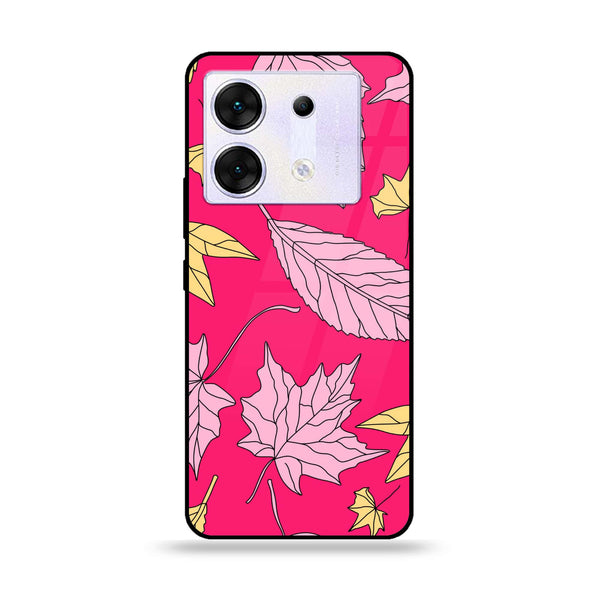 Infinix Zero 30 5G - Floral Series Design 6 - Premium Metal Printed soft Bumper shock Proof Case