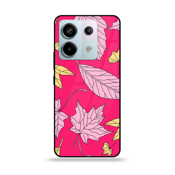 Redmi Note 13 - Floral Series Design 6 - Premium Metal Printed soft Bumper shock Proof Case