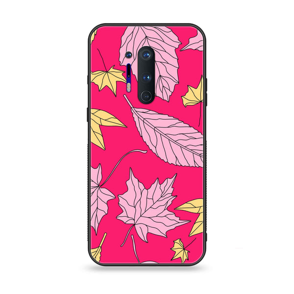 OnePlus 8 Pro - Floral Series Design 6 - Premium Metal Printed soft Bumper Shock Proof Case