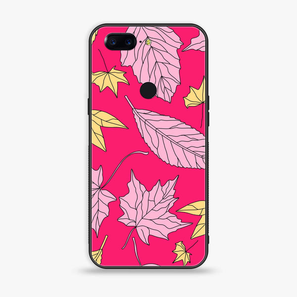 OnePlus 5T - Floral Series Design 6 - Premium Metal Printed soft Bumper Shock Proof Case