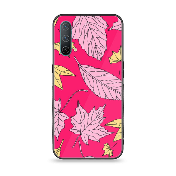 OnePlus Nord CE 5G - Floral Series Design 6 - Premium Metal Printed soft Bumper Shock Proof Case