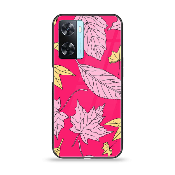 OnePlus Nord N20 SE - Floral Series Design 6 - Premium Printed Glass soft Bumper Shock Proof Case