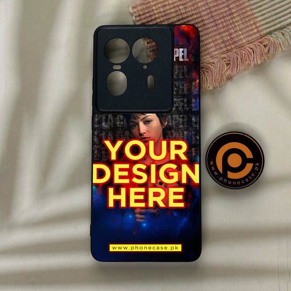 Motorola Edge 50 Ultra - Customize Your Own - Premium Metal Printed Soft Bumper Shock Proof Case