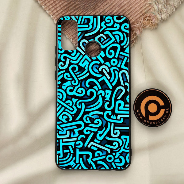 Honor 9X Lite - Doodle Design - Premium Metal Printed Soft Bumper Shock Proof Case