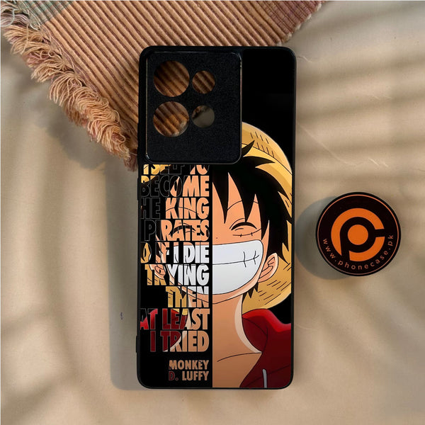 Motorola Edge 50 - Anime - Premium Metal Printed Soft Bumper Shock Proof Case