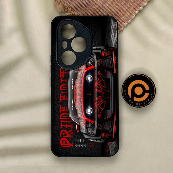 Honor 400 Pro - Cobra X Racing Car - Premium Metal Printed Soft Bumper Shock Proof Case