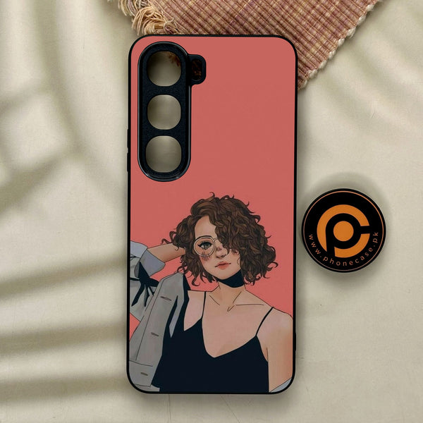 Vivo Y21d - Anime Girls Design 6 - Premium Metal Printed Soft Bumper Shock Proof Case