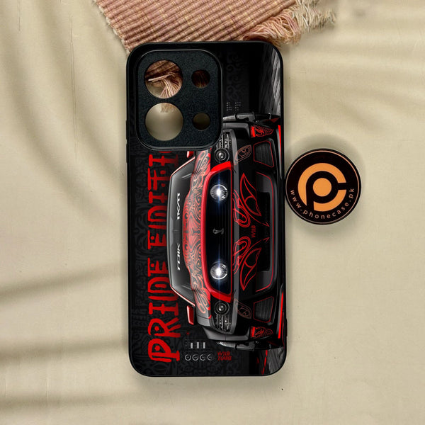 Xiaomi Redmi 15C - Cobra X Racing Car - Premium Metal Printed Soft Bumper Shock Proof Case
