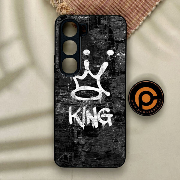 Vivo Y21d - King Design 8 - Premium Metal Printed Soft Bumper Shock Proof Case