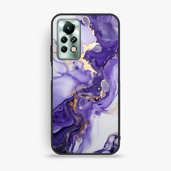 Infinix Note 11 Pro - Liquid Design 2 - Premium Metal Printed Soft Bumper Shock Proof Case