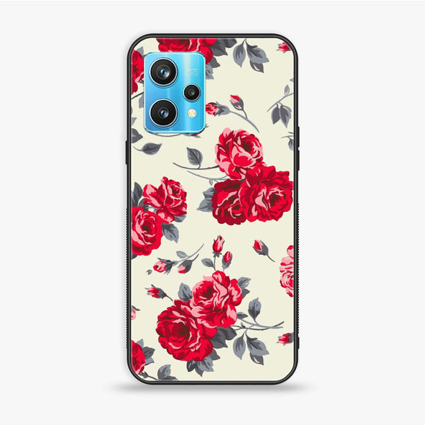 OnePlus Nord CE 2 Lite - Floral Series Design 8 - Premium Metal Printed soft Bumper Shock Proof Case